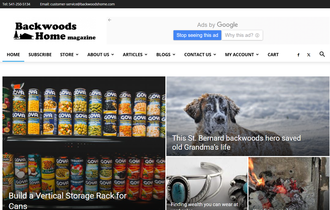 Backwoods Home Guest Post